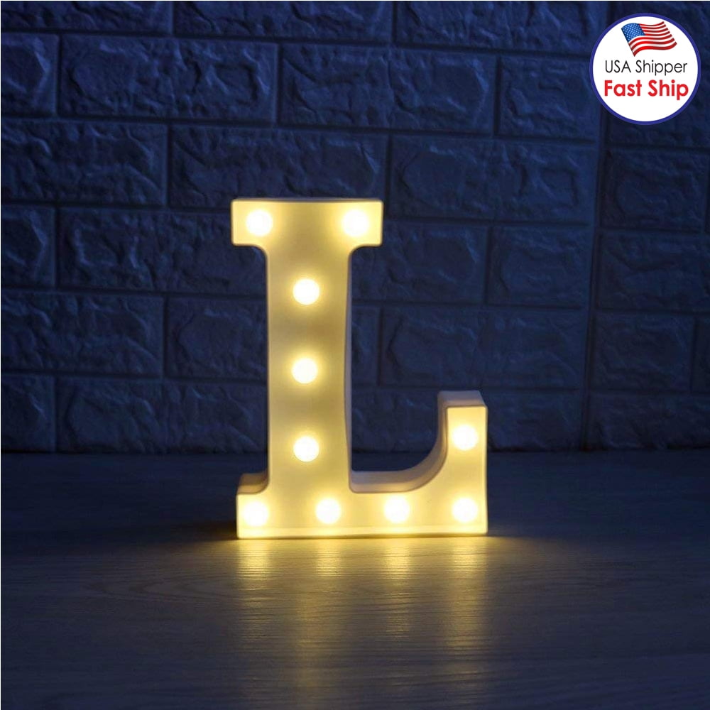 AMZER Decorative LED Illuminated Letter Marquee Sign