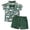 T001 Green, variant on Kaprioy My First Easter Baby Boy Outfit Boys Eeaster Outfit Gentleman's Easter Bunny Carrot Pattern Bow Tie Short-Sleeve Button Up Shirt Casual Shorts Two-Piece Set Baby Summer Clothes Cute Outfits