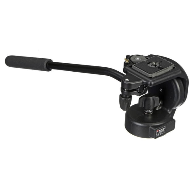 Manfrotto 128RC Micro cabezal fluido con placa de conector rápido 200PL 14 RC2