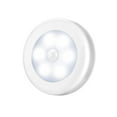 thumbnail image 1 of Smart PIR Body Motion Sensor 6-LED Night Light Battery Powered For Closet Corridor Cabinet Light - White Light, 1 of 8