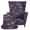 Tropical Palm Tree Violet, variant on SEANATIVE Wingback Chair Cover 2 Piece Stretch Wing Chair Slipcovers Soft Armchair Cover Furniture Protector Non-slip Wingback Sofa Covers for Living Room Home Decor, Tropical Palm Tree Violet