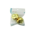 thumbnail image 2 of 12 Packs: 2 ct. (24 total) 50mm Gold Jingle Bells by Creatology™, 2 of 3