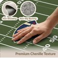 thumbnail image 6 of ODIKA 8'x10' Washable Area Rug Football Endzone Numbered Grid Pitch Stripe Footaball Doormat for Living Room, Under Sectional, Family , Durable, Non-Slip, 6 of 7