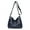 dark blue, variant on Casual Shoulder Bags for Women Soft PU Leather Crossbody Handbag Zipper Fashion mama Messenger Bag Purse for Shopping