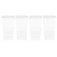 thumbnail image 1 of 4Pcs Grain Canisters Plastic Airtight Tanks Grain Storage Tanks Food Storage Box, 1 of 9