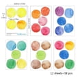 thumbnail image 4 of Colorful Polka Dot Wall Decals Watercolor Dots Wall Sticker for Kids Baby Girls Teens and Nursery Room (12 Sheets), 4 of 4