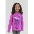 thumbnail image 3 of Marvel Spidey and His Amazing Friends Spider-Gwen Ghost Spider Toddler Girls 2 Pack Long Sleeve T-Shirts Toddler to Big Kid, 3 of 5
