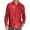 A-Red1249, variant on XIAONU Mens Metallic Shiny Button Up Shirt Long Sleeve Collared Pullover Blouse Lightweight Disco Party Night Out Tops