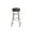 Dark Brown, variant on BizChair Double Ring Chrome Barstool with Black Seat