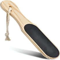ACDANC Foot File Callus Remover with Wood Handle,Double Sided Pedicure File,Professional Foot Scrubber Foot Rasp Heel Scraper Dead Skin Remove Pedicure Tools for Feet Hands Body Care