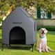 thumbnail image 1 of Caseta para perros Nidouillet 48, grande, para uso exterior e interior, resistente a la intemperie, 1 of 7