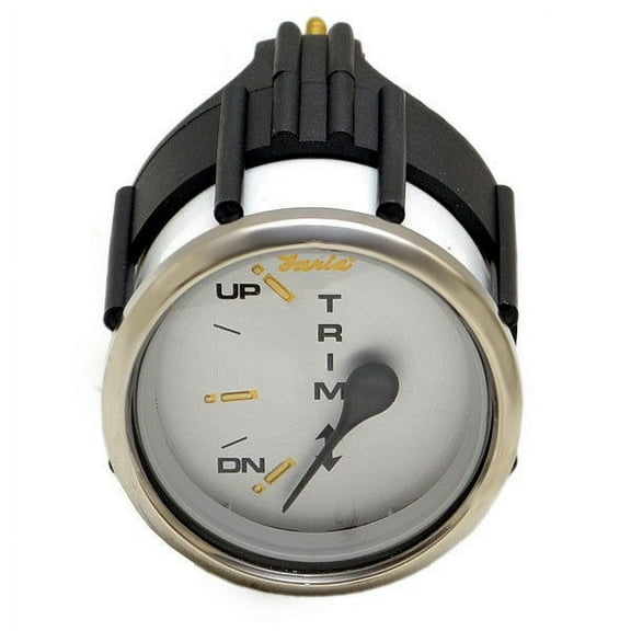 Faria Boat Trim Gauge GP7872A | Honda Kronos Silver 2 Inch
