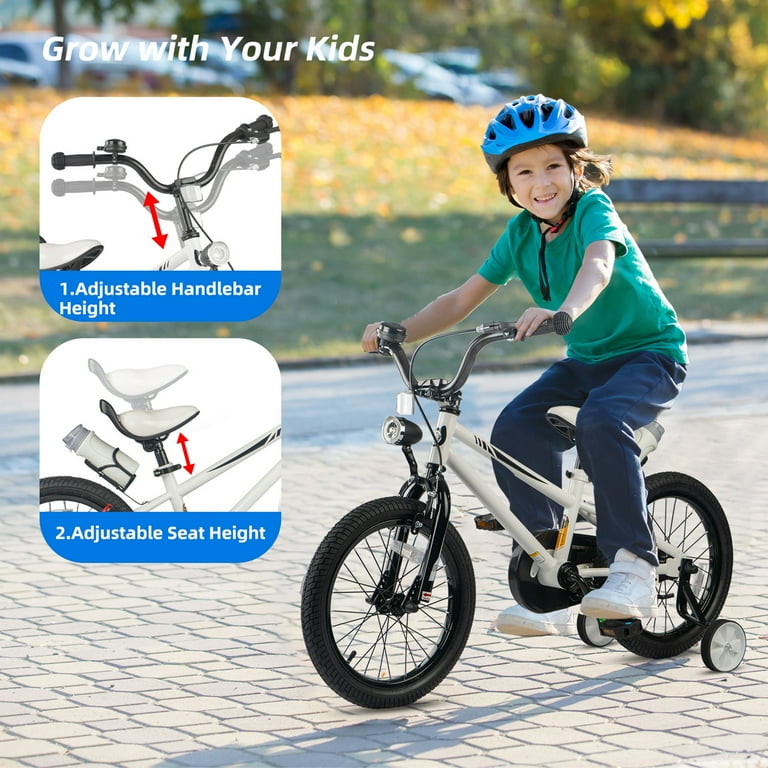 XJD 12 14 16 Inch Boys Bike with Training Wheels for kids Ages 3-9