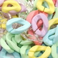 thumbnail image 2 of Wavy Pastel Plastic Chain Links by Creatology 80pc, 2 of 3