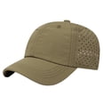 thumbnail image 2 of Spazoro Toddler Boys Girls Baseball Cap, Perforated Solid Breathable Adjustable Washed Cotton Hat for Summer Protection Coffee, 2 of 7