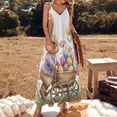 thumbnail image 2 of Easter Bunnies Rabbits Sleeveless Dress Women's Luxury Party Dress Birthday Dresses for Women, 2 of 7