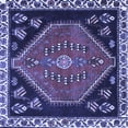 thumbnail image 1 of Ahgly Company Indoor Square Persian Blue Traditional Area Rugs, 8' Square, 1 of 4