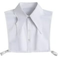 thumbnail image 2 of Womens Detachable Dickey Collar Half Shirt Blouse Collar Fake False Collar Dickies, 2 of 9