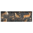 thumbnail image 6 of Yayeee Window Valance for Kitchen Farmhouse Rod Pocket Forest Pattern Short Curtain for Living Room, 6 of 6