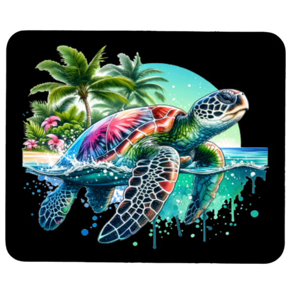 Versatility Sea Turtle Mouse Pad, 1 Count 9x7 Inch
