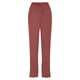 thumbnail image 5 of Pantalones informales de lino para mujer - Cintura alta elástica con bolsillos, 5 of 6