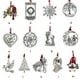 thumbnail image 5 of Naiovety Árbol de Navidad Colgante alegre Centro comercial Apartamento Adorno de Navidad Ventana de pared Colgante Decoración linda Suministros para Type3 NO3 Naiovety HA009591-13, 5 of 6