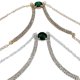 thumbnail image 2 of New style green diamond chest support fashion diamond sexy bikini chest chain, 2 of 2