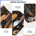 thumbnail image 4 of Boy's Pajama Pants Boys' Long Sleep Pants Children's Pajama Pants Loose Fitting Pajama Pants are Convenient to Put on and Take off XL Halloween Pink Pumpkin, 4 of 9