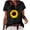 Black womens tops summer, variant on USSUMA Womens Plus Savings Tops and T-Shirts - Womens Short Sleeve Summer Tops, Sunflower Graphic Tee T Shirt for Women Short Sleeve Summer Graphic Tops Loose Blouses 2022 Beach