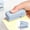 Light Blue, variant on 6-Hole Manual Paper Puncher, Portable Mini Hole Punch with Guide Ruler for A4 A5 B5 Loose Leaf Notebooks, 3.46x2.44x1.29in