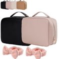 thumbnail image 1 of Set de bolsa de cosméticos para pacientes, bolsa de cosméticos de tocador con múltiples compartimentos, conjunto de bolsa de maquillaje de viaje para pacientes, bolsa de cosméticos de tocador de múlti, 1 of 7