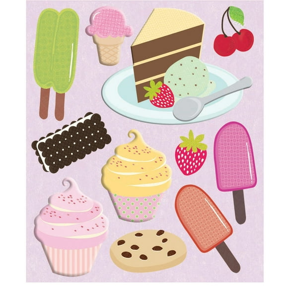 K&Company Desserts Sticker Medley