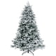 thumbnail image 5 of Árbol de Navidad flocado preiluminado Costway 180 cm 260 luces LED 1415 puntas de ramas, 5 of 5
