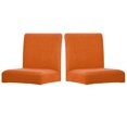 thumbnail image 1 of Funda protectora para silla de comedor, funda protectora Universal para muebles de oficina, Protector exterior, funda giratoria, suministros para el hogar, naranja, 2 paquetes Eigraketly HA012490-02, 1 of 5