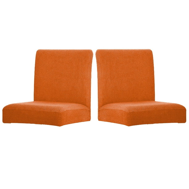 Funda protectora para silla de comedor, funda protectora Universal para muebles de oficina, Protector exterior, funda giratoria, suministros para el hogar, naranja, 2 paquetes Speravity HA012490-02
