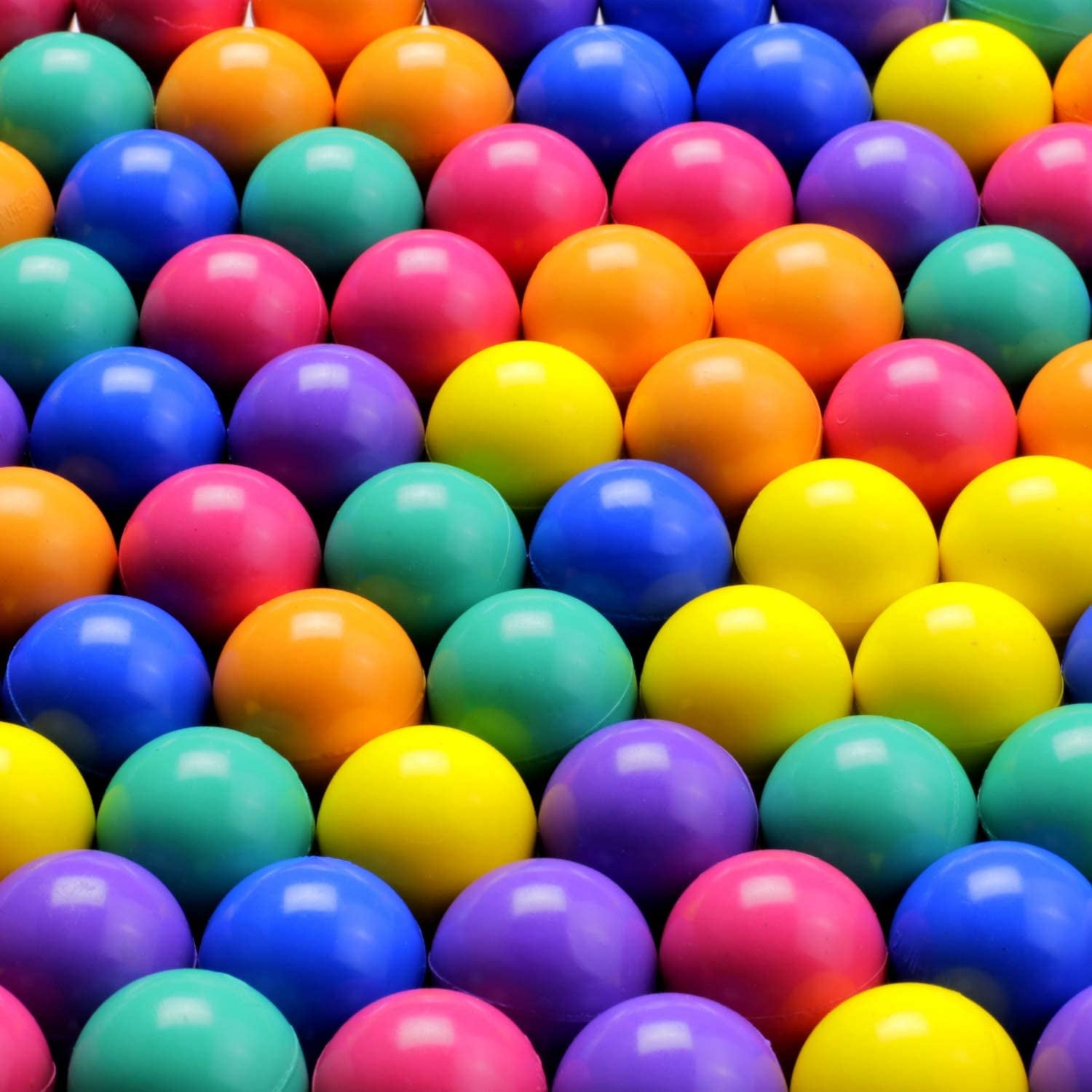 Amazon.com: Bouncy Balls in Bulk - Pack of 250 (1inch/27mm) Hi Bounce ...