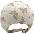 thumbnail image 5 of Hsqqdc Lace Rhinestone Baseball Cap, Bow-knot Butterfly Adjustable Sun Protection Hat, 5 of 7