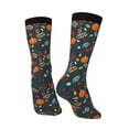 thumbnail image 3 of Matuu Autumn with Pumpkins for Men's Athletic,Crew Soft Moisture-wicking Socks with Arch Compression for a Secure Fit, 3 of 8