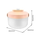 thumbnail image 3 of Danhjin Dual Spray Light Humidifier Mini Portable USB Humidifier 600ml Travel Humidifier Essential Oil Diffuser With Night Light Auto Off Ultra Quiet For Baby Bedroom Car Desk, 3 of 6
