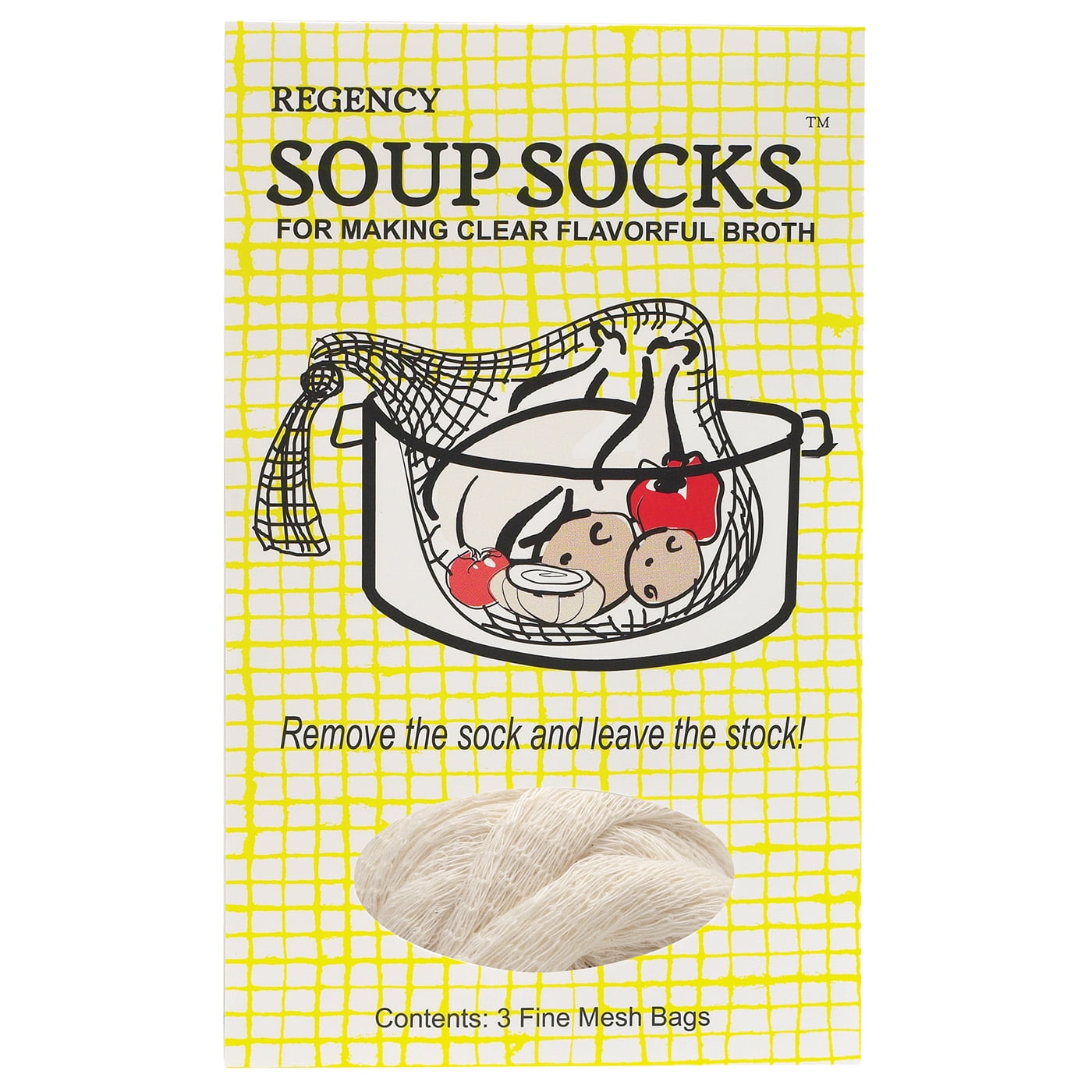 Regency Soup Socks for Making Soup Stock set of 3