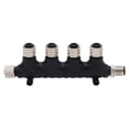 thumbnail image 4 of For NMEA 2000 T Connector, 5 Pin Easy Operation Backbone Cable Tees Terminators IP67 Waterproof Durable  For Marine, 4 of 8