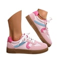 thumbnail image 3 of Women Casual Shoes Casual Platform Sneakers Fashion Color Design Comfortable Walking Shoes For Everyday Wear ,Us Size:9, 3 of 9