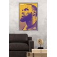 thumbnail image 2 of NBA Los Angeles Lakers - Lebron James 18 Wall Poster, 22.375" x 34", Framed, 2 of 2