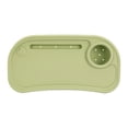 thumbnail image 7 of LeeQinersw Universal Stroller Snack Tray Stroller Tray Attachment Easy to Install Non Slip Partition Storage Detachable with Cups Holder Green, 7 of 7