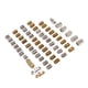 thumbnail image 2 of Anillo De Rastas Para El Cabello, Anillos De Cuentas Para Rastas Para El Cabello 119 Piezas Retro Exquisita Plata Dorada Para Barba Para Mujeres ANGGREK Braid Hair Clip Accessories, 2 of 8