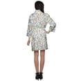thumbnail image 4 of Moomaya Printed Kimono Robe For Girls Crossover Bathrobe Kimono Women Bathrobe, 4 of 5