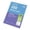 A, variant on A4 Thick Unlined Blank Sketch Notebook, 200 Pages 55gsm Writing Journal For Home Office, Lightweight Drawing Pad, Blue Purple (Multicolor, 30*21)