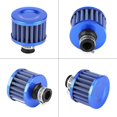 thumbnail image 3 of Filtre d'Admission d'Air de Voiture kit de Filtre à air Froid Universel Couvercle de Ventilation de Carter Bleu 1pcs, 3 of 4