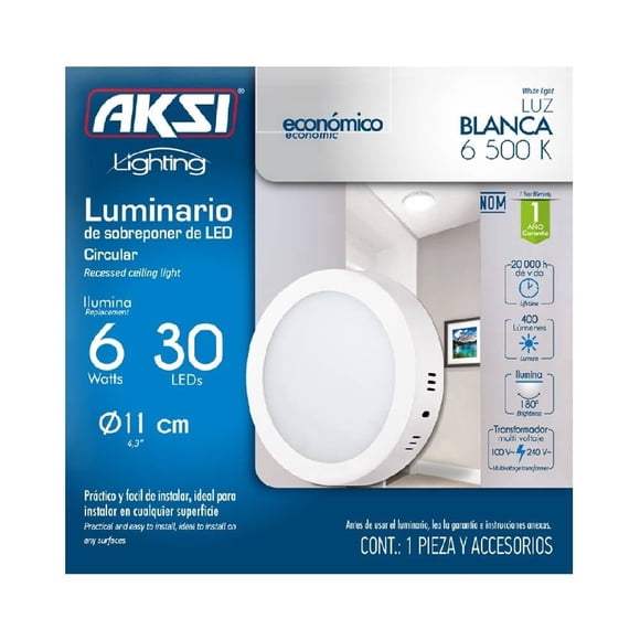 Luminario Aksi Lighting Led, modelo 117962