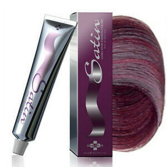 Satin Hair color 6MV Mahogany Violet "MANGO SIX B&M"